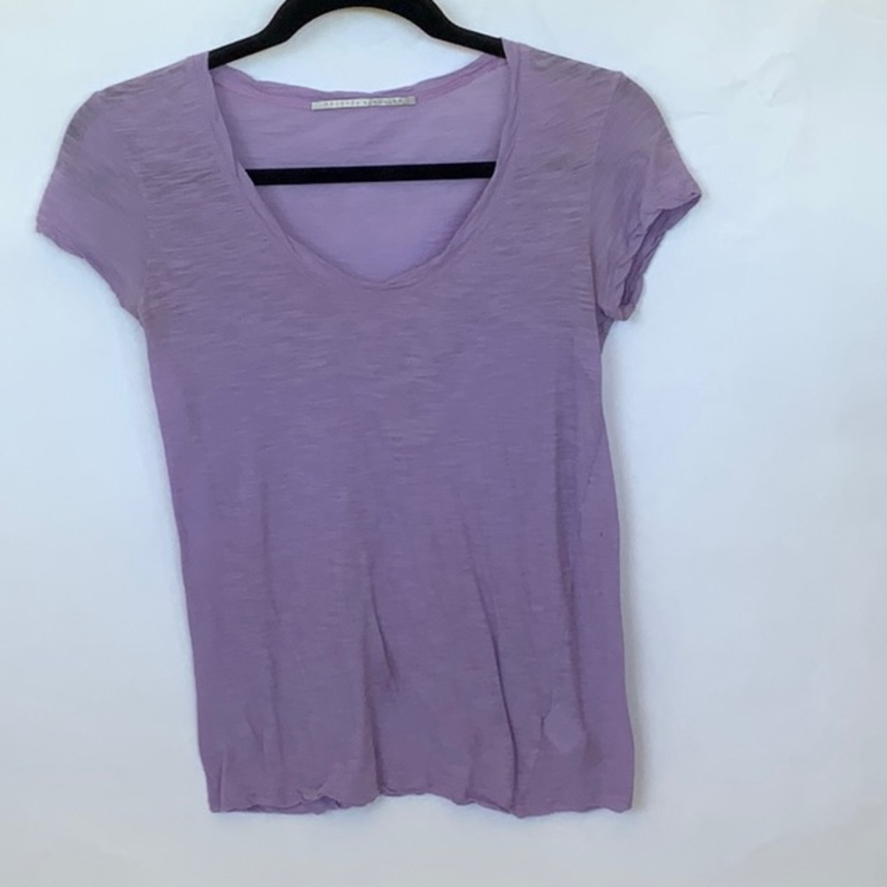 Proenza Schuyler Fine Violet Cotton T-shirt